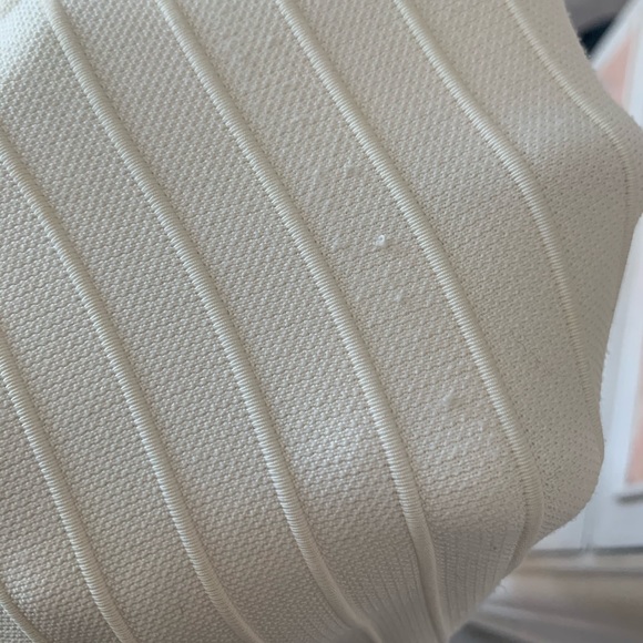 Cream Ribbed H&M Blouse - Picture 4 of 4